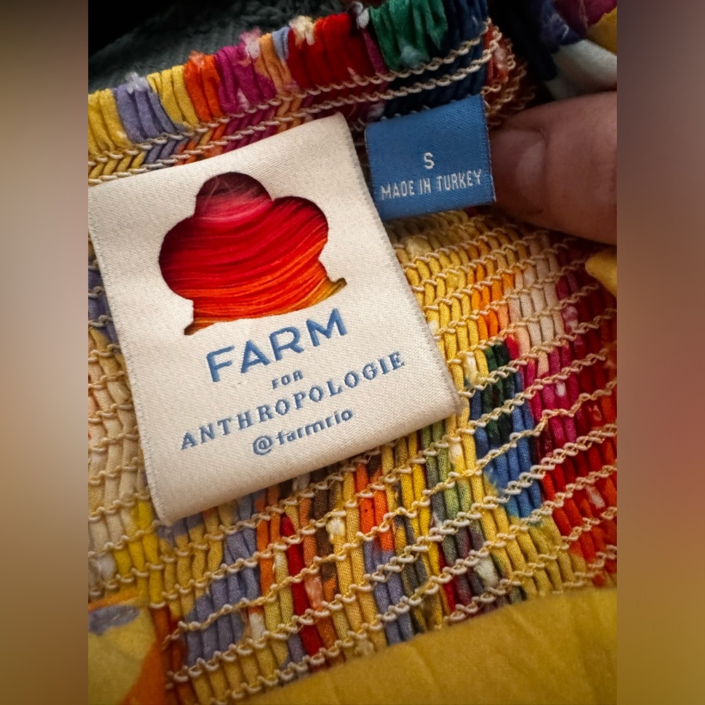 Farm Rio Anthropologie Textured Tropical Maxi
Dress in Tropical Parrot Macaw - S - Picture 11 of 11